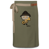 Da Oid Sinzer Musikinstrumente Schuerze Vorbinder Gruen Langhausen Front